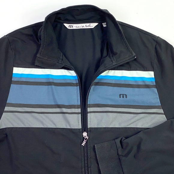 Travis Mathew Long Sleeve Full Zip Lightweight Golf Jacket Mens Size M
